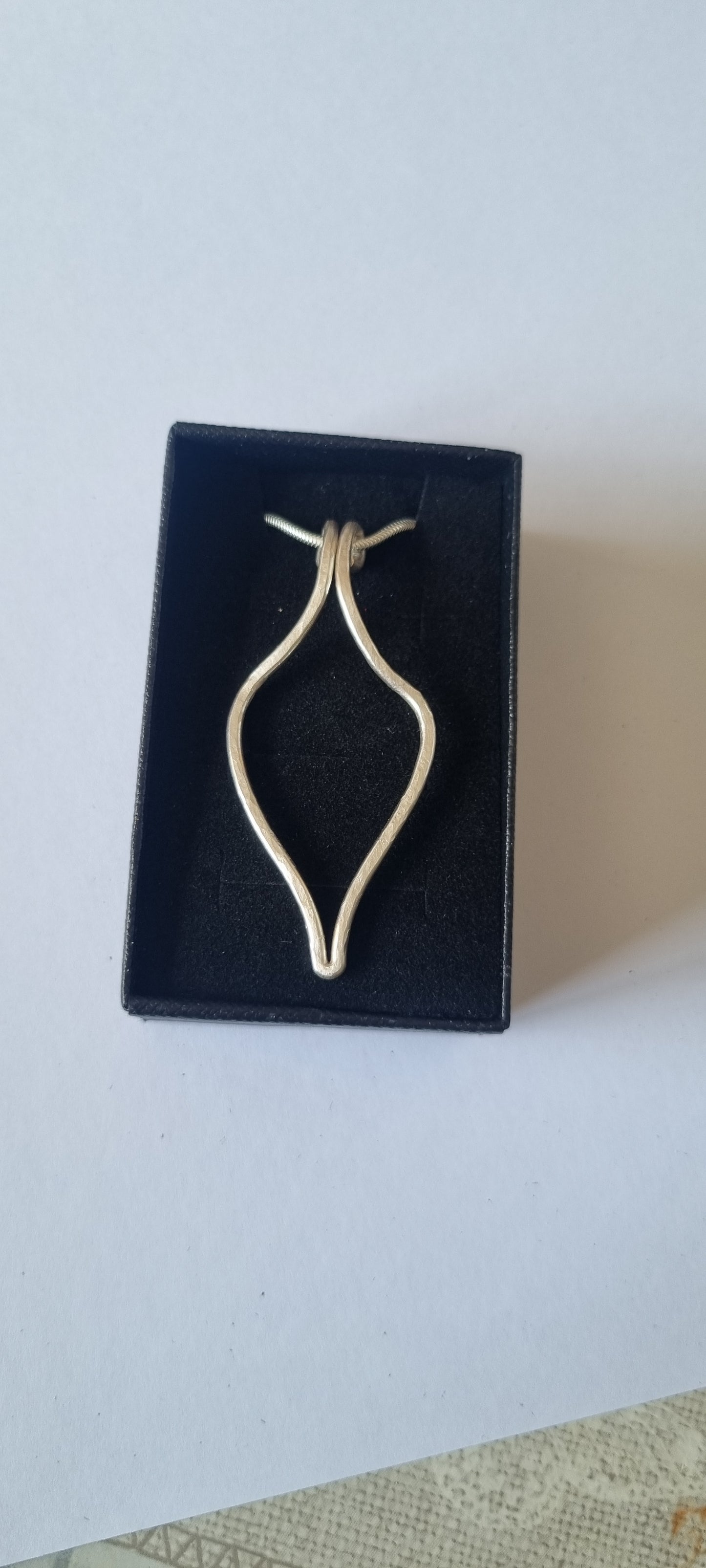 Sterling silver Ring holder pendant