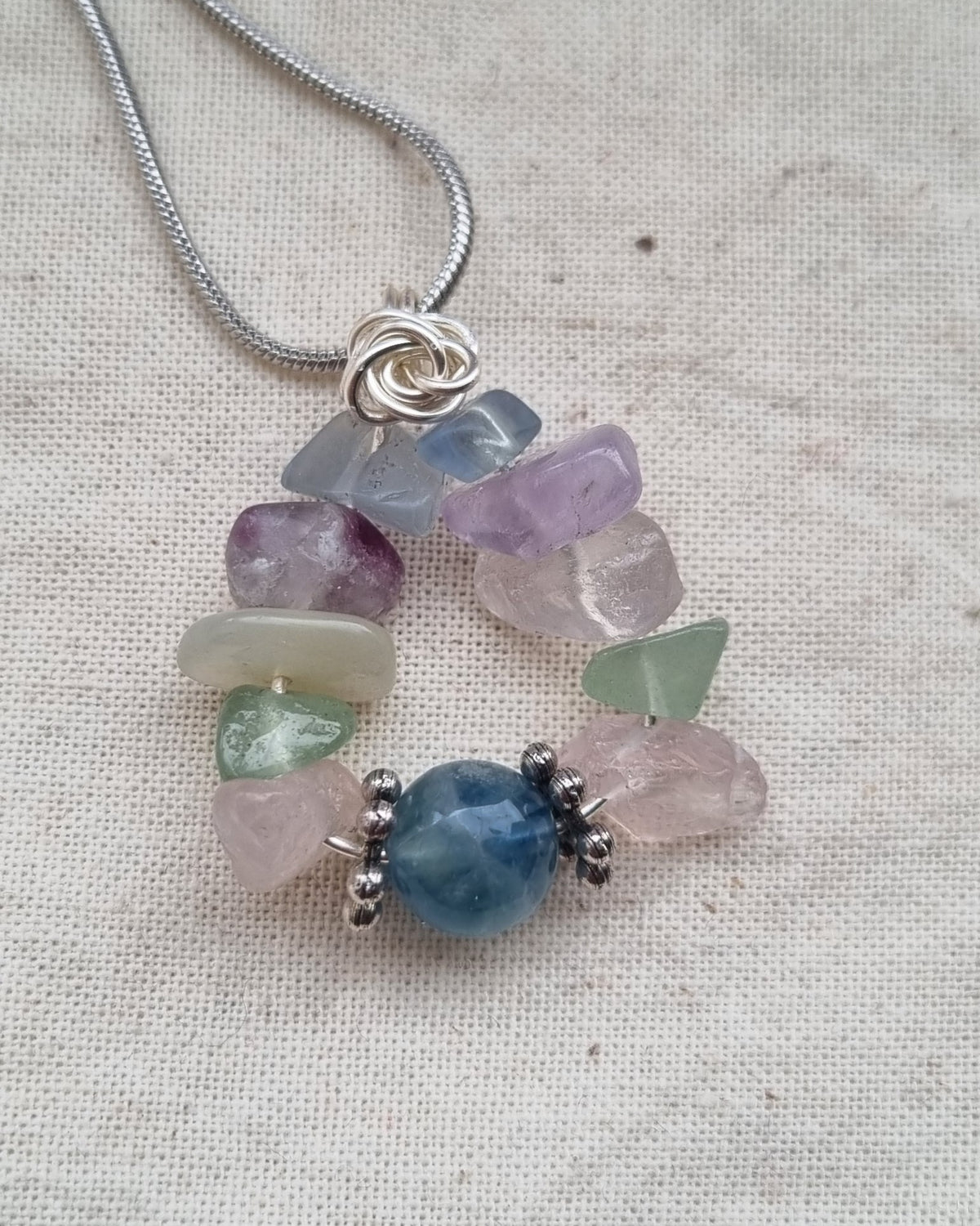 Handmade Flourite pendant