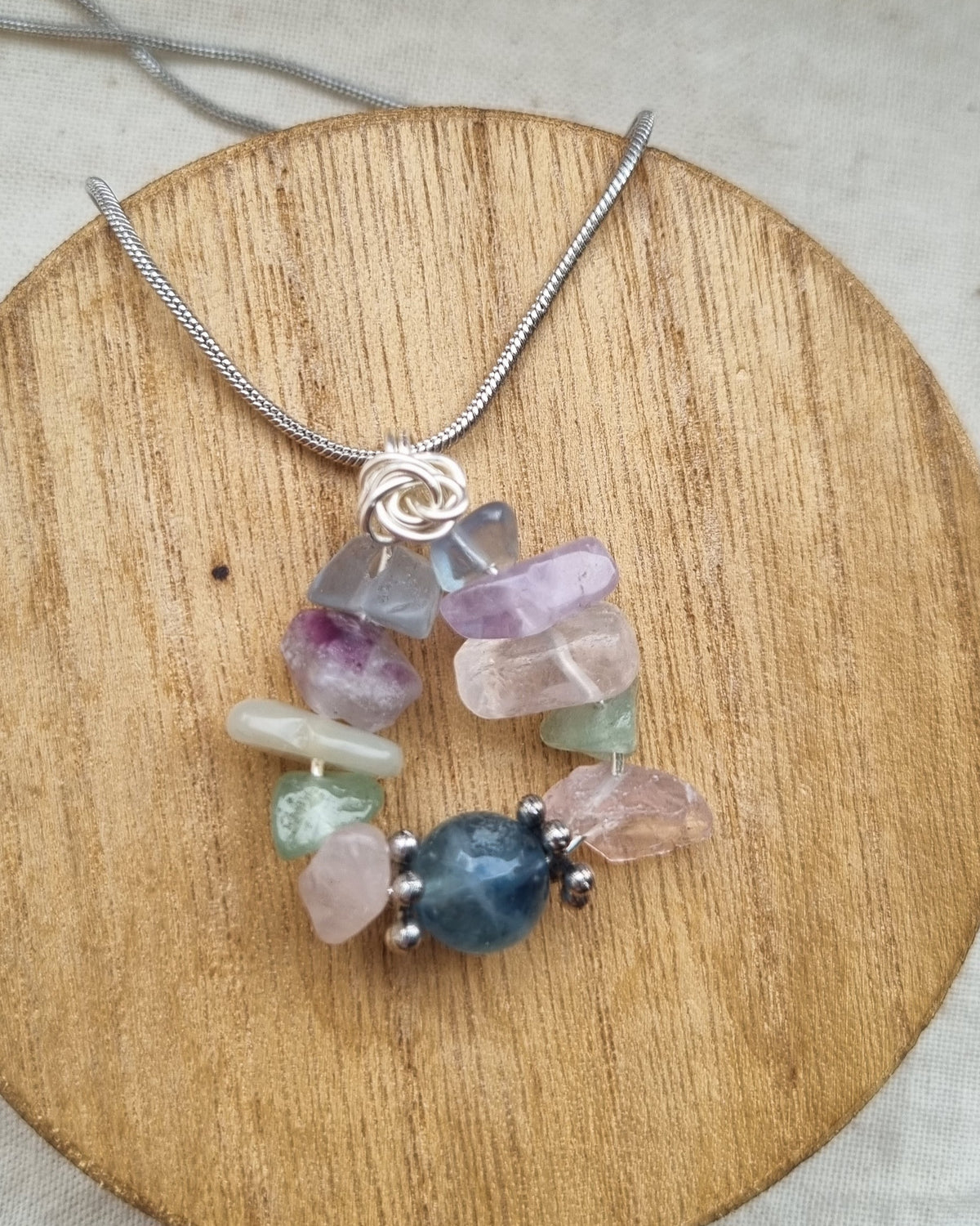 Handmade Flourite pendant