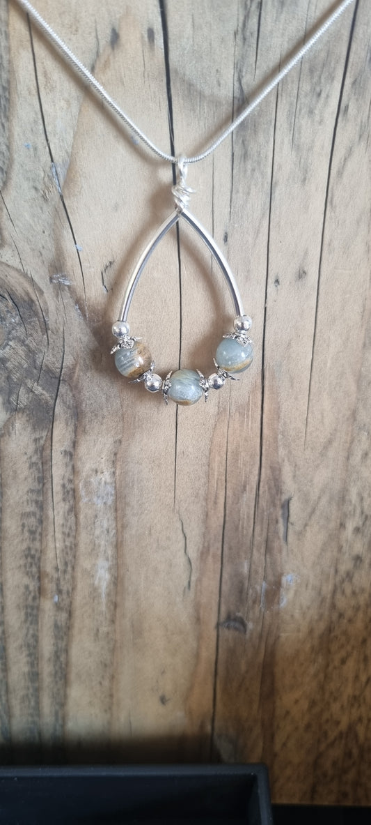 Blue Calcite pendant